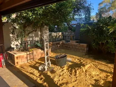 Backyard before and after a makeover (before 1 of 3)