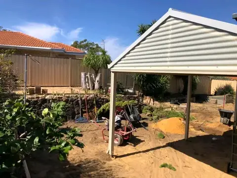 Backyard before and after a makeover (before 3 of 3)