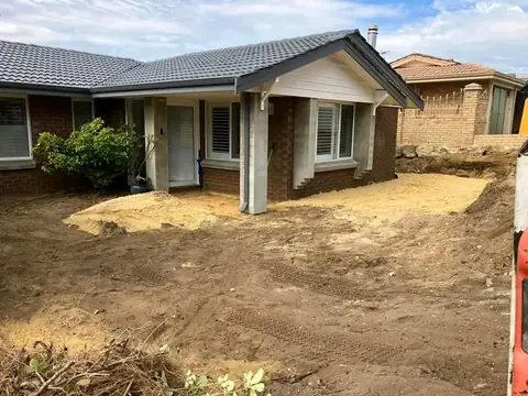 Backyard before and after a makeover (before 2 of 4)
