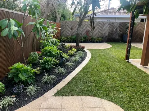 Backyard before and after a makeover (after 3 of 3)