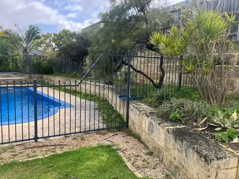 Backyard before and after a full makeover (before 1 of 3)