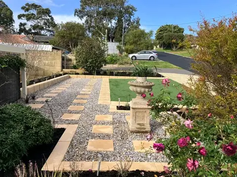 Craigie garden before and after landscaping (after 3 of 3)